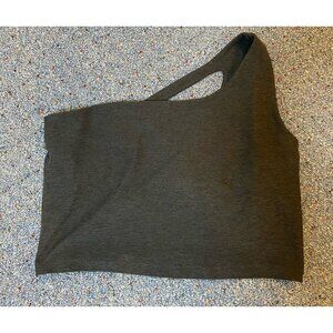 Beyond Yoga Tank Top Athletic One Shoulder Dark Gray Extra Large XL